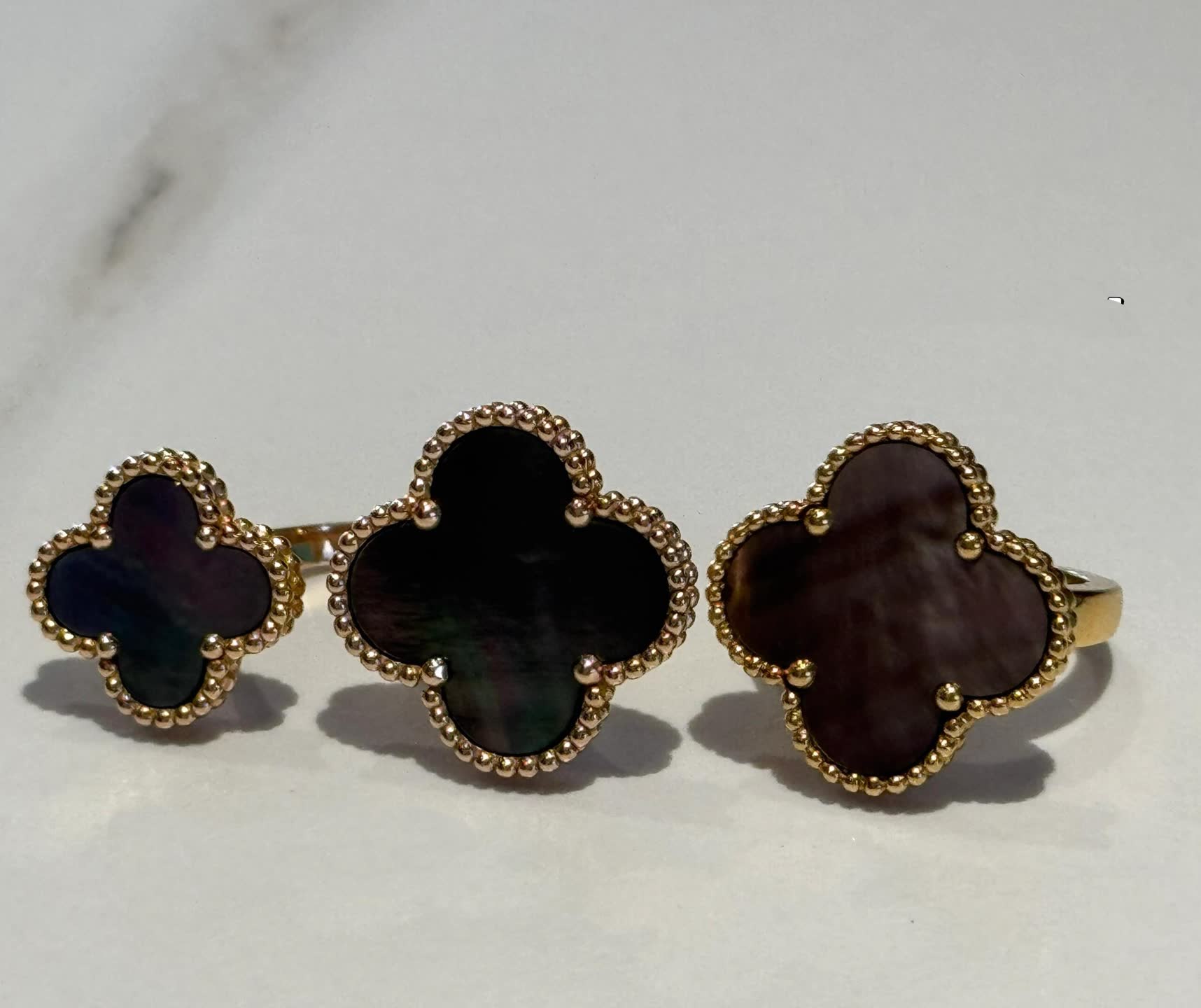 Van Cleef & Arpels Vintage Alhambra Ring and Bracelet Set